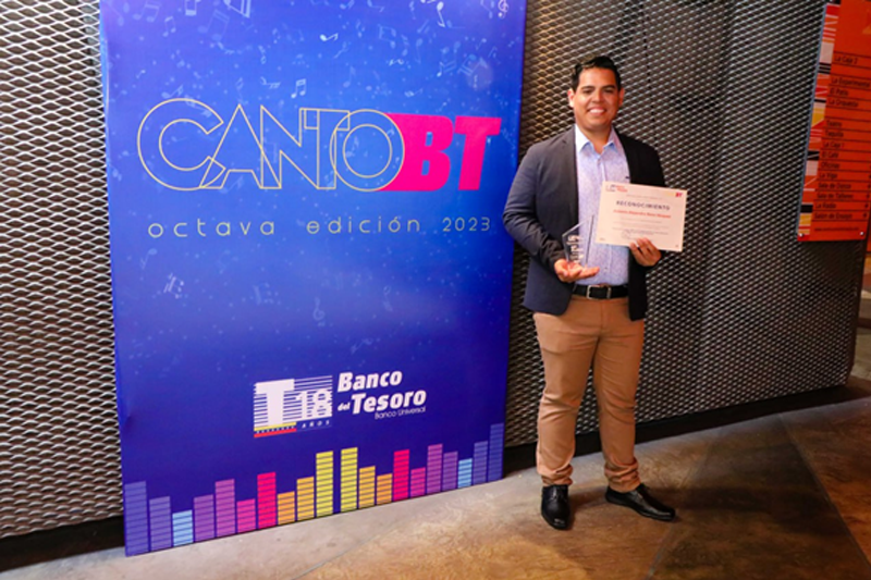 Antonio Nava ganó la octava edición de Canto BT 2023