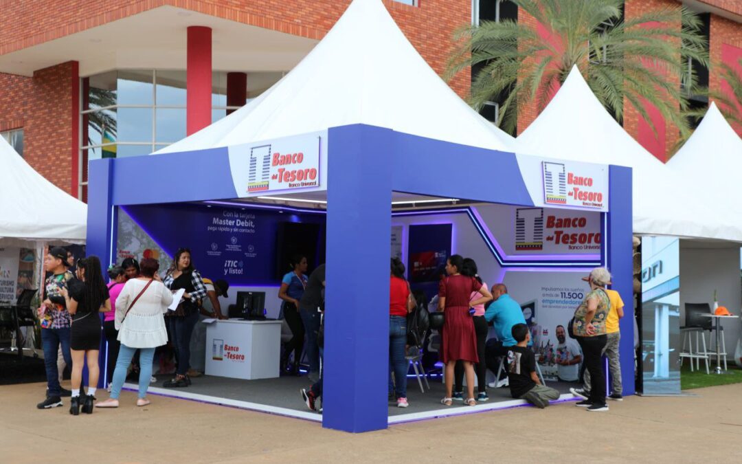 Banco del Tesoro promueve sus productos en la Feria Agroturística Anzoátegui 2025