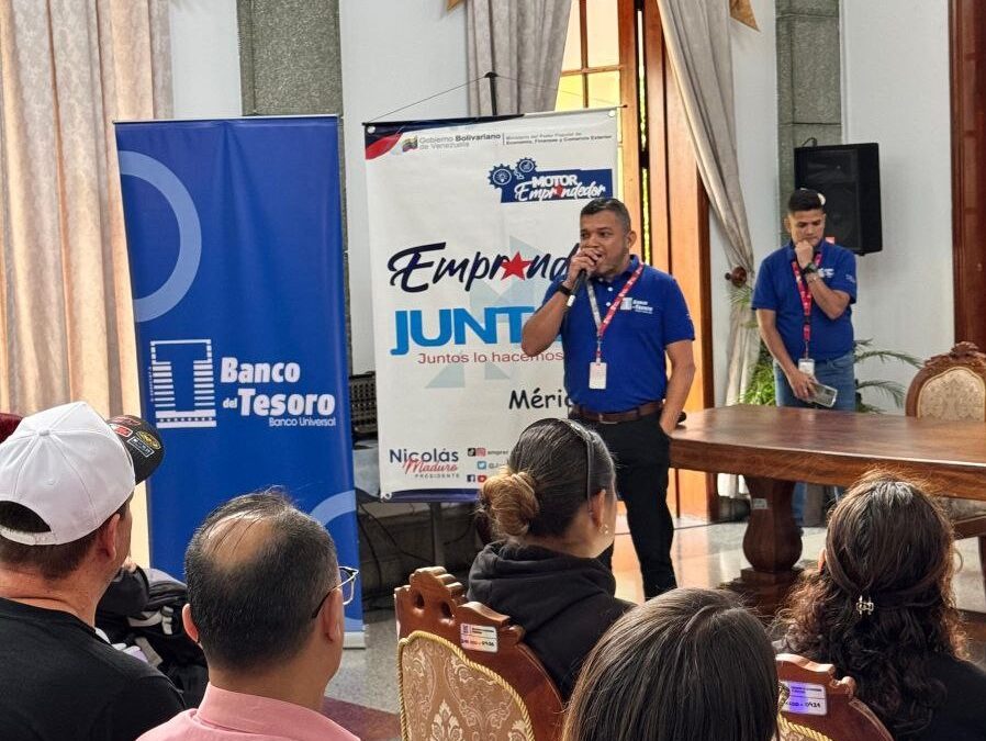 Banco del Tesoro dicta talleres de formación a 175 emprendedores de Mérida y Lara